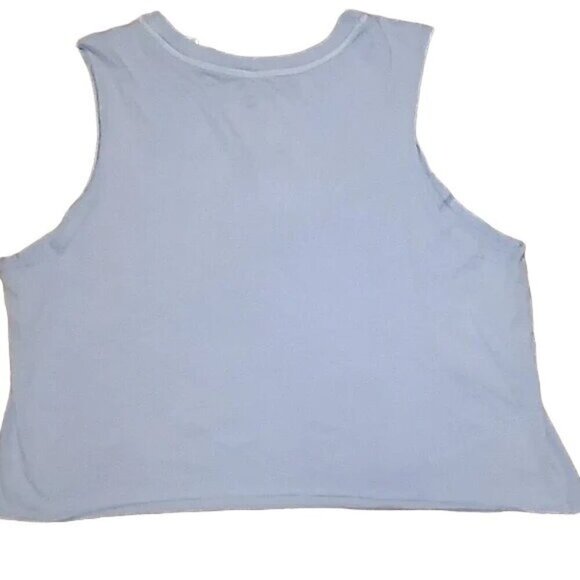 Betty Boop Pastel Blue Crop Top - Picture 3 of 4